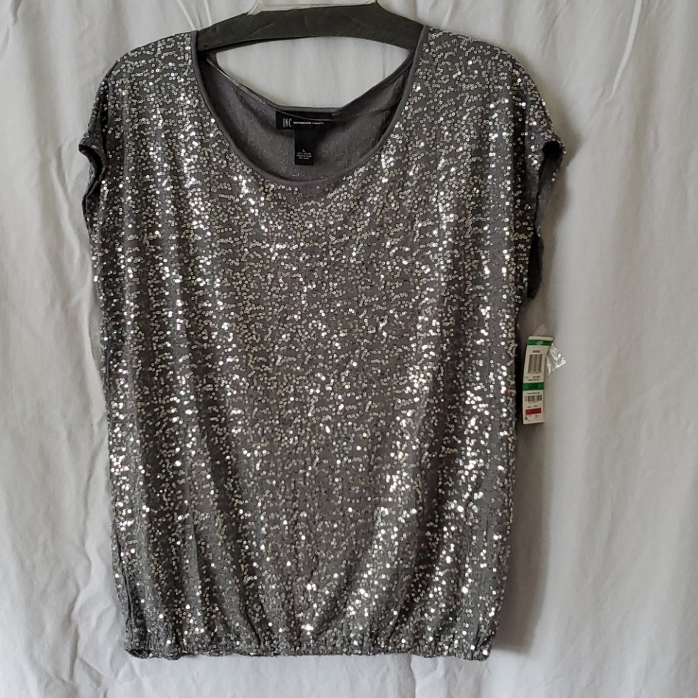 INC Sparkle Top. NWT.